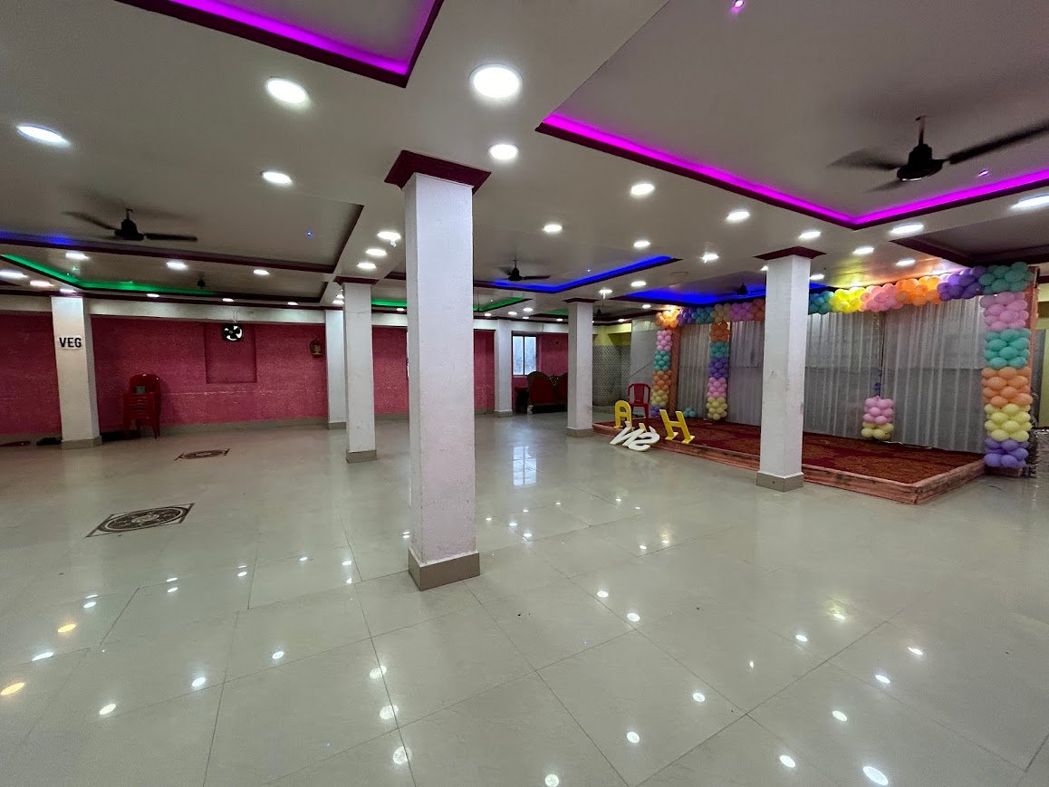 Function hall at Abhinandan Lodge