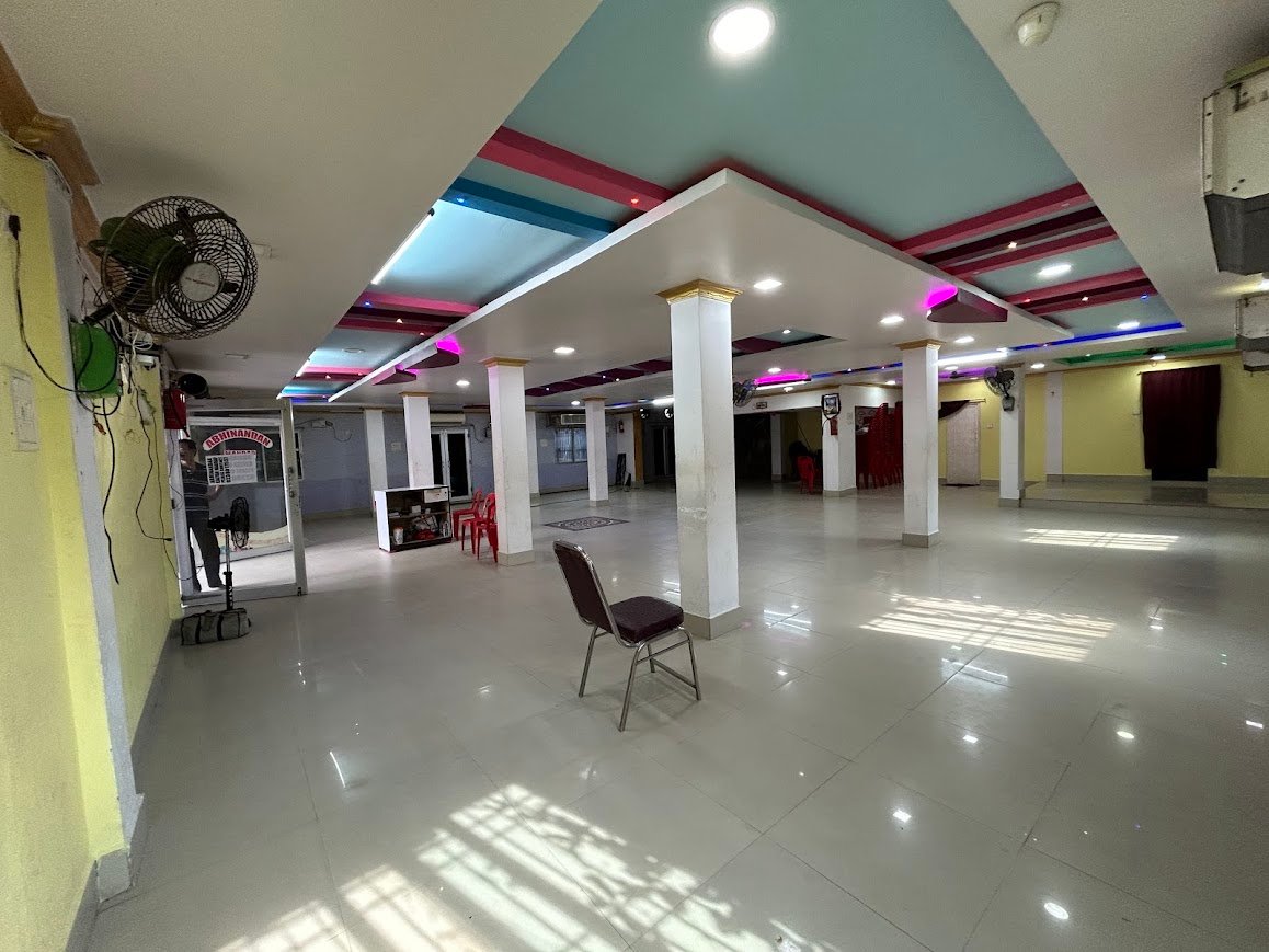 Function hall at Abhinandan Lodge