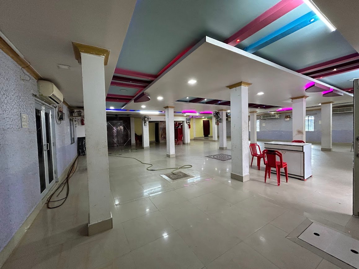 Function hall at Abhinandan Lodge